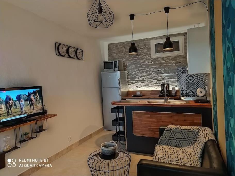 Duplex Avec Jardin, Proche Village Calenzana Exterior foto
